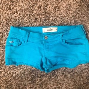 Teal Hollister Shorts